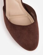 super mode Pantofi cu toc Maro