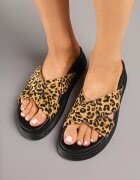 super mode Papuci leopard sport cu scai Mevallia