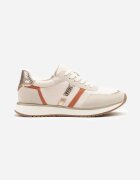super mode Sneakers Bej cu Benzi Decorative și Inserții Metalice Alanissea