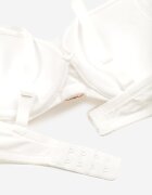  Sutien Alb Clasic cu Elemente Decorative Emarinda