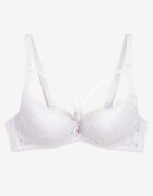  Sutien Alb Dantelat Tip Full Cup Nasna