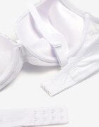  Sutien Alb Dantelat Tip Push-Up cu cupe întărite și ornamente metalice Ellas