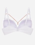  Sutien Alb Push Up cu lănțișor care imită un colier Amarainna