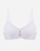  Sutien Alb tip Full Cup cu dantelă Ravisella