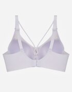  Sutien Alb Tip Full Cup cu Dantelă și Bretele Reglabile Nestakate