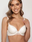  Sutien Bej cu Push-up și Cupe din dantelă Berilis