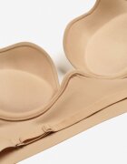  Sutien Bej Cupe C Push-up cu bretele reglabile Mivitha