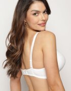  Sutien Bej deschis Full Cup cu Dantelă pe Cupe Awenora