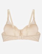  Sutien Bej deschis Tip Full Cup cu Detalii din Dantelă Ravisella