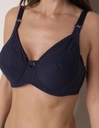  Sutien Bleumarin Neted cu Bretele Subțiri din Plasă Anzlea