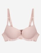  Sutien clasic mov deschis cu elemente decorative Emarinda