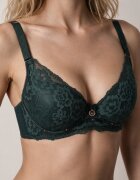  Sutien Dantelat Verde închis Push Up Vectora