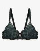 Sutien Dantelat Verde închis Push Up Vectora