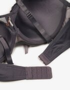  Sutien Mov-Roz Tip Cupă Întreagă cu Dantelă Ravisella