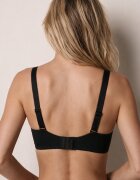  Sutien Negru-Bej dantelat Push-up Vectora