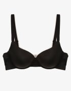  Sutien Negru Neted cu Bretele Reglabile Devisea