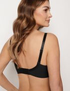  Sutien Negru-Roșu Full Cup cu Dantelă Delicată Timaole