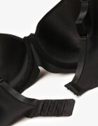  Sutien Negru-Roșu Full Cup cu Dantelă Delicată Timaole