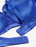  Sutien Push Up Albastru cu Cusături și Model cu Buline Azurelle