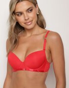  Sutien Roșu Clasic cu Elemente Decorative Emarinda