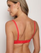  Sutien Roșu Clasic cu Elemente Decorative Emarinda