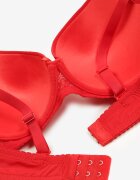  Sutien roșu dantelat Full Cup Tristine