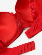  Sutien Roșu Full Cup cu Dantelă pe Cupe Awenora