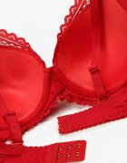  Sutien Roșu Full Cup cu Fundițe Delicate Timaqela