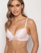  Sutien Roz cu Push-up și Cupe din Dantelă Berilis