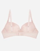  Sutien Roz Din Dantela Tip Push-up cu Bretele Reglabile si Detasabile Ilathwen
