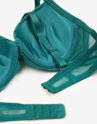  Sutien Verde închis Din dantelă Push-up Decorat Cu aplicație metalică Norithiel