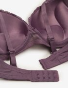  Sutien violet dantelat Push-Up cu bretele reglabile Yloena