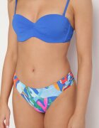swest Bikini Albastre Sutien cu încrețituri și Chilot Efrileia