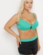 swest Bikini Verde-Negru Sutien și Chiloți cu șnururi Ulonaniela