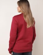 swest Bluză Normani decorată cu manșete elastice Bordo