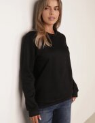 swest Bluză Normani decorată cu manșete elastice Negru