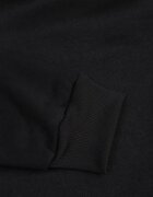 swest Bluză Normani decorată cu manșete elastice Negru
