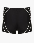 swest Boxeri de baie Negru-Alb cu șnur decorate cu model geometric Folenis