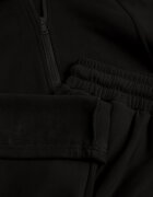 swest Compleu de trening polar cu hanorac cu fermoar și pantaloni largi Dorothisa Negru