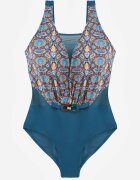 swest Costum de baie Albastru