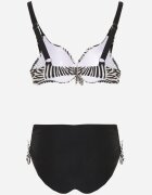 swest Costum de baie bikini Negru cu bej