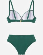 swest Costum de baie bikini Verde închis