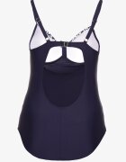 swest Costum de baie Bleumarin-Bej Întreg cu Imprimeuri Animale Linoselle