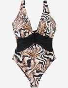 swest Costum de baie Imprimeu leopard