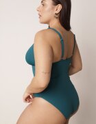 swest Costum de baie Verde închis