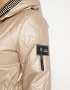 swest Geacă Aurie Matlasată Parka cu glugă nedetașabilă Oferra
