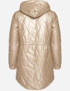 swest Geacă Aurie Matlasată Parka cu glugă nedetașabilă Oferra