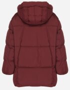swest Geacă Bordo Matlasată Oversize cu Glugă Galandia