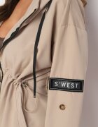 swest Geacă de vânt bej Oversize Fetteni