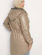 swest Jachetă Maro Matlasată Parka cu Glugă Fixă Oferra